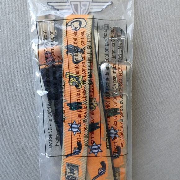 Buckle-Down 1" Old Western Suspenders multicolor elastic steel-plated hardware - Picture 4 of 4